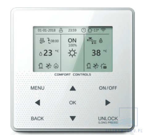 Pompa ciepła Midea MHC-V10W/D2N8-BE30 Pompa ciepła Midea MHC-V10W/D2N8-BE30