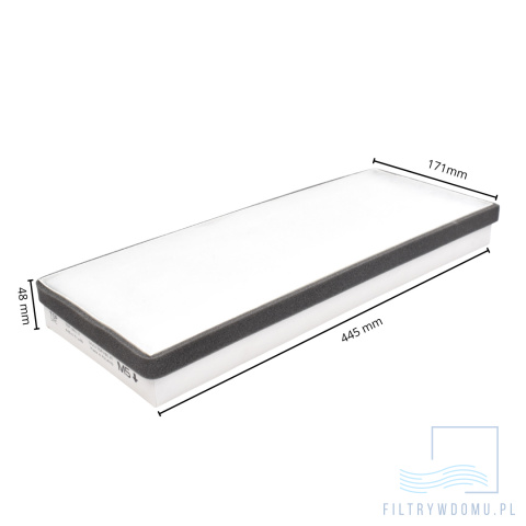 Filtry TopVac 350VCF, 450VCF i 550VCF komplet M5/M5 Filtry TopVac 350VCF, 450VCF i 550VCF komplet M5/M5