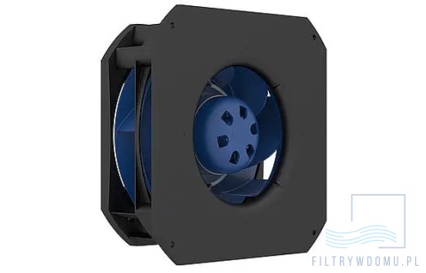 Wymiana łożysk wentylatora rekuperatora Ziehl-Abegg za