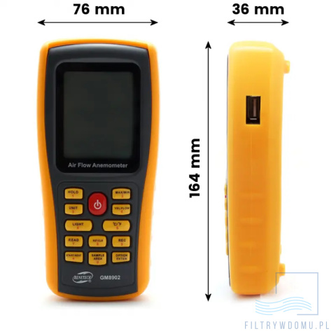 GM8902 Anemometr GM8902 Anemometr