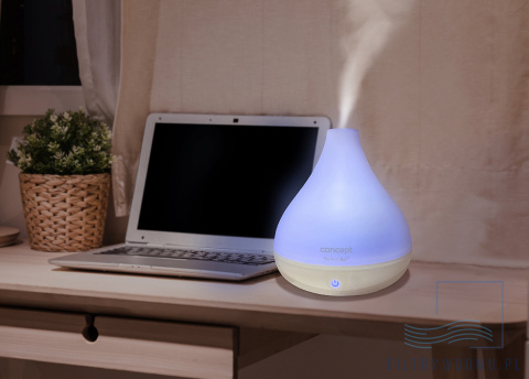 Nawilżacz powietrza Concept z dyfuzorem aromatu 2w1 ZV1010 Nawilżacz powietrza Concept z dyfuzorem aromatu 2w1 ZV1010